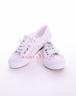 Alaïa x Superga 2750 Fishnet Mesh Sneakers Size 36