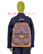 LV x Nigo Campus Limited Edition Giant Damier And Monogram Canvas Backpack