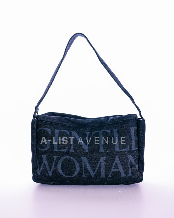 GENTLEWOMAN Denim Dumpling Bag in Paris Midnight