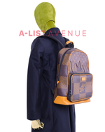 LV x Nigo Campus Limited Edition Giant Damier And Monogram Canvas Backpack