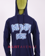 Balmain #057 Navy Blue Hoodie