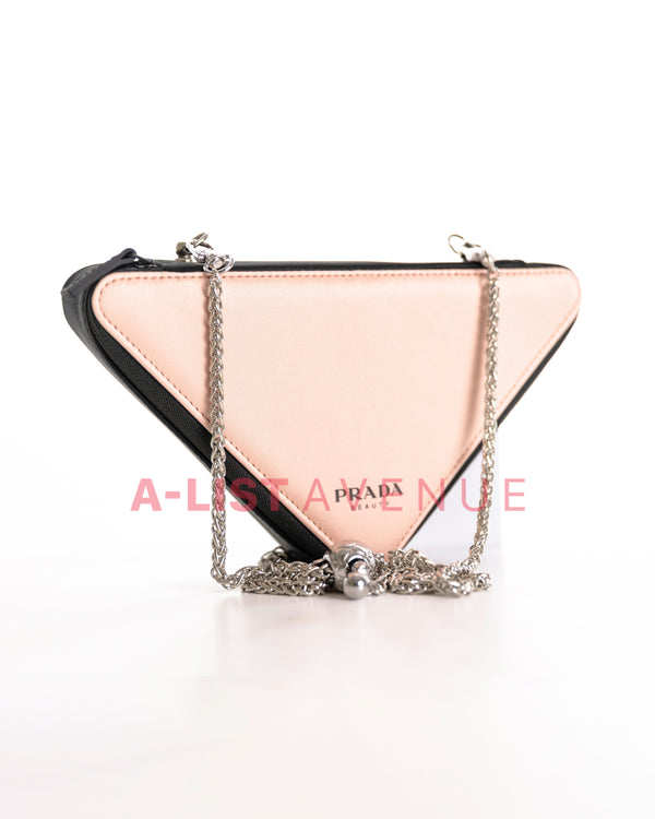 Prada Pouch Triangle w/ Gold Sling