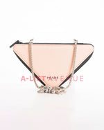 Prada Pouch Triangle w/ Gold Sling