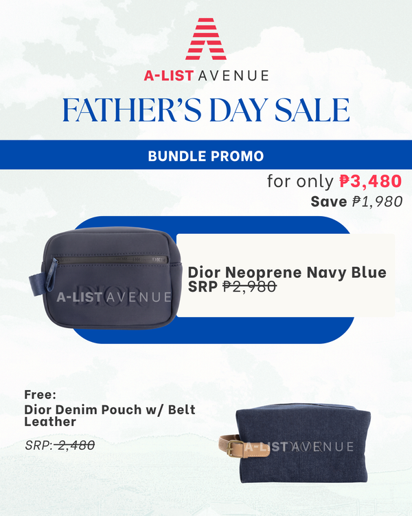 SALE Dior Neoprene Pouch
