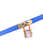 Hermes Kelly Watch Blue Strap 20mm