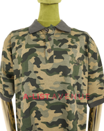 Balmain #329 Camouflage Polo Shirt
