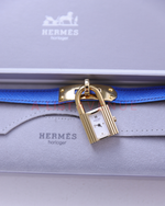 Hermes Kelly Watch Blue Strap 20mm