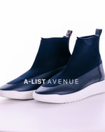 Hermès Via Sock Sneakers in Black