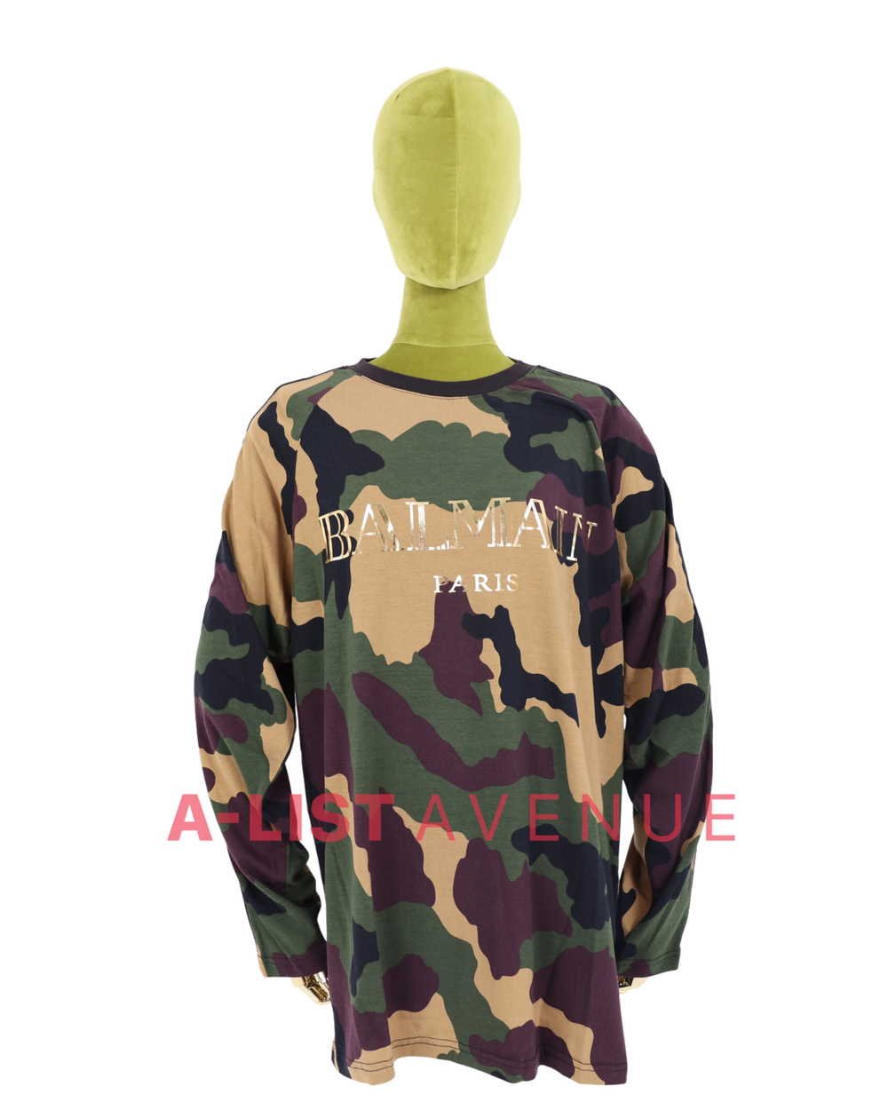 Balmain #8195 Camouflage Sweater