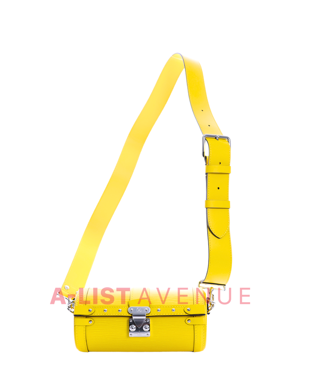 LV Papillon Trunk Crossbody Bag in Bright Yellow Collectors Item