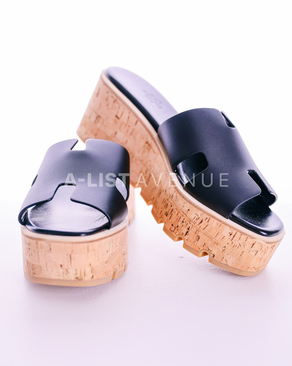 Hermès Eze 30 Platform Sandals