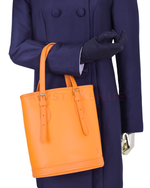 Louis Vuitton Petit Bucket Bag in Orange