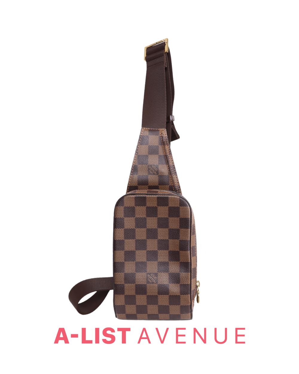 LV Damier Ebene Geronimos Body Bag