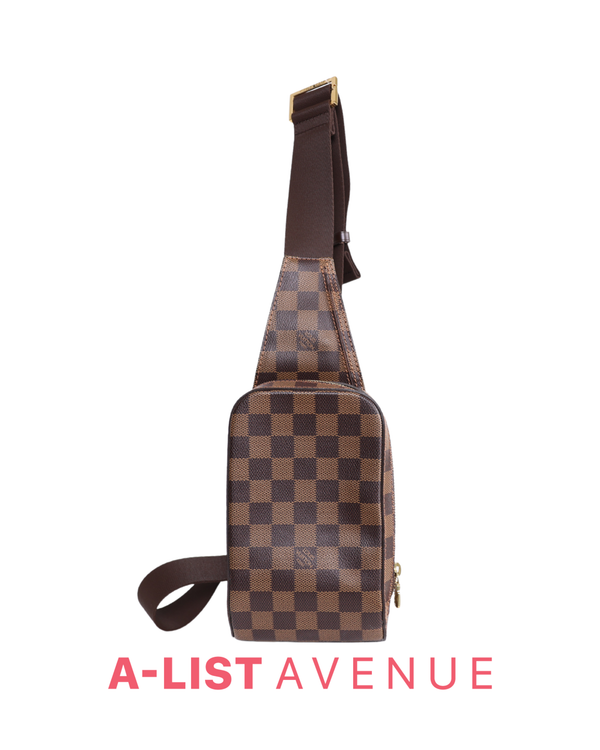 LV Damier Ebene Geronimos Body Bag