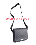 LV District Graphite Men's Sling Bag