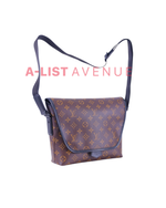 LV Monogram Macassar Magnetic Messenger Bag