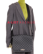 LV District Graphite Men's Sling Bag