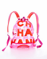 Chanel Doudoune mesh backpack in Pink (2019 Collection)