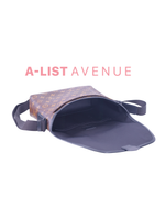 LV Monogram Macassar Magnetic Messenger Bag