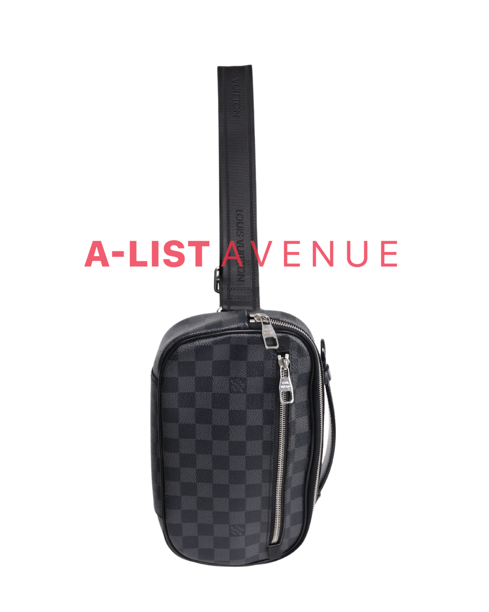 LV Damier Graphite Belt/ Sling Bag