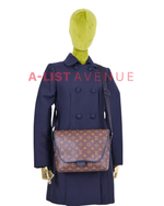 LV Monogram Macassar Magnetic Messenger Bag