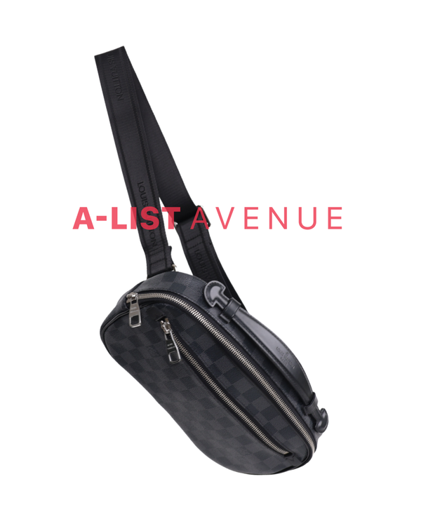 LV Damier Graphite Belt/ Sling Bag