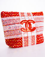 Chanel Tweed Sequin Tote Bag