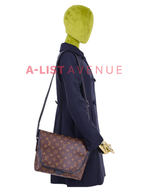 LV Monogram Macassar Magnetic Messenger Bag