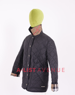 Burberry Diamond-Quilted Thermoregulated Jacket In Black