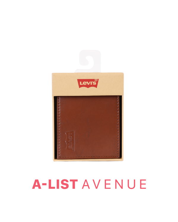 Levi's Men's Wallet Brown