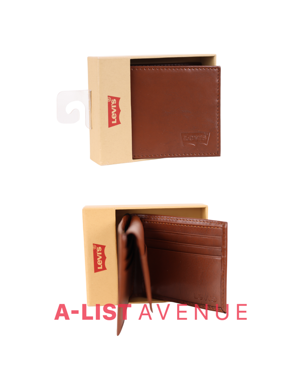 Levi's Men's Wallet Brown