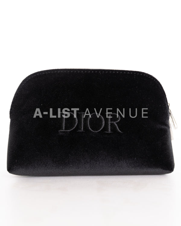 Dior Pouch Velvet Black