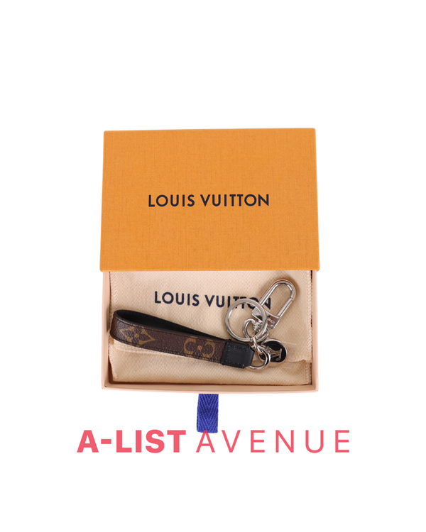LV Dragonne Bag Charm and Key Holder