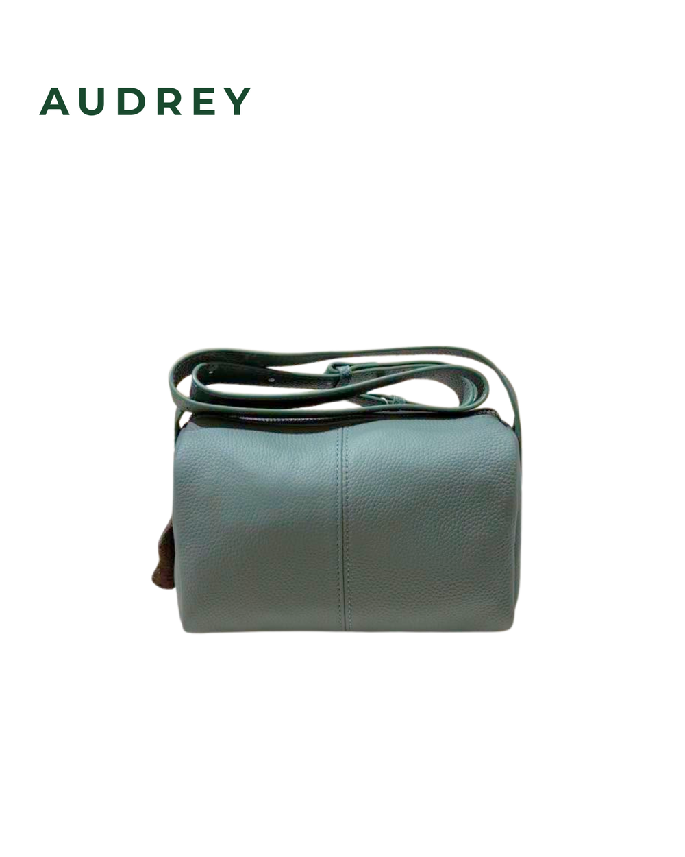 F15 AUDREY Cowhide Mini sling Bag in Gray