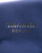 Chanel XL Beach Towel/ Sofa Blanket Navy Blue