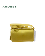 F15 AUDREY Cowhide Mini sling Bag in Yellow