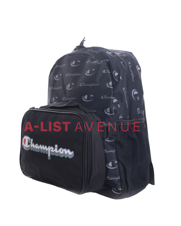 Champion Backpack with Lunch bag
