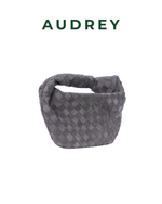 V3 AUDREY Suede Hand Bag Green