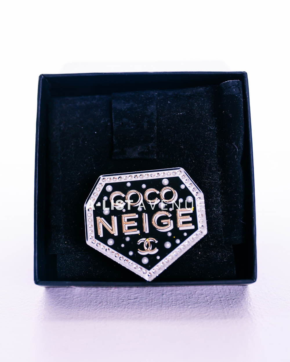 Chanel Coco Neige Brooch Pin