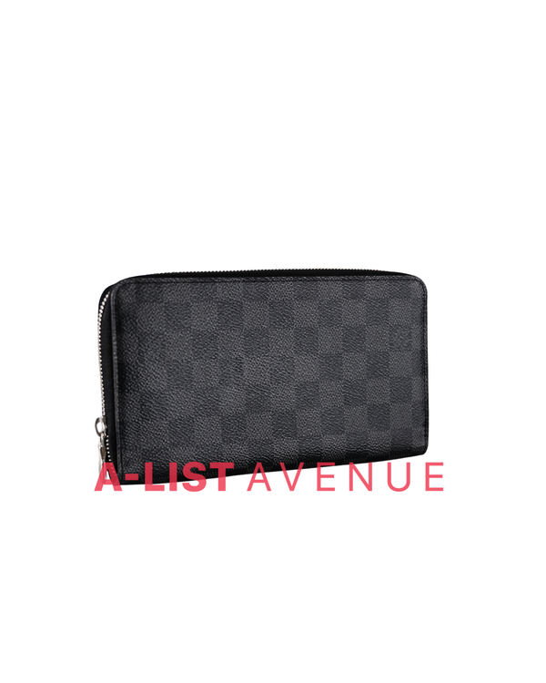 LV Damier Graphite Zippy Long Wallet