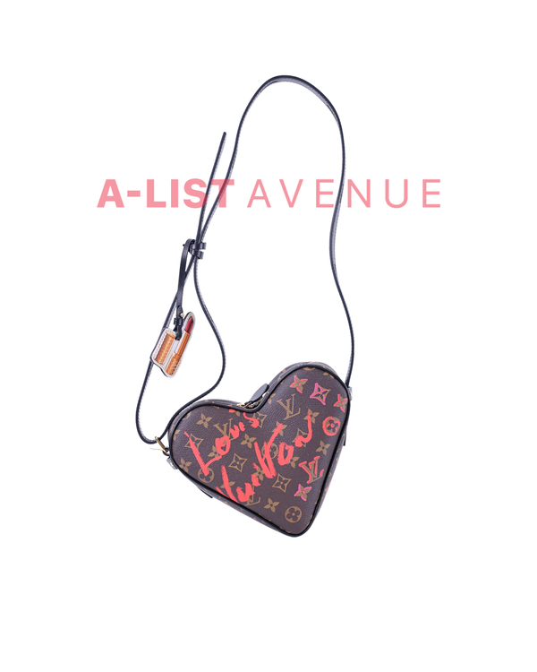 LV Coeur Limited Edition Fall in Love Monogram Canvas crossbody bag