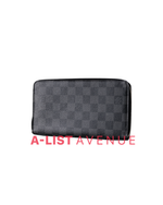 LV Damier Graphite Zippy Long Wallet
