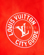 LV Tote City Guide Red