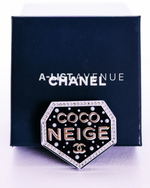 Chanel Coco Neige Brooch Pin