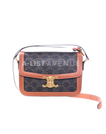 Celine Classique Triomphe Canvass and Calfskin