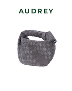 V3 AUDREY Suede Hand Bag Green