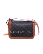 Celine Classique Triomphe Canvass and Calfskin