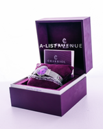 Charriol St-Tropez Purple Mother of Pearl Dial