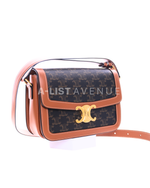 Celine Classique Triomphe Canvass and Calfskin