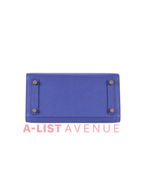 Hermes Birkin 25 Bleu Saphir GHW